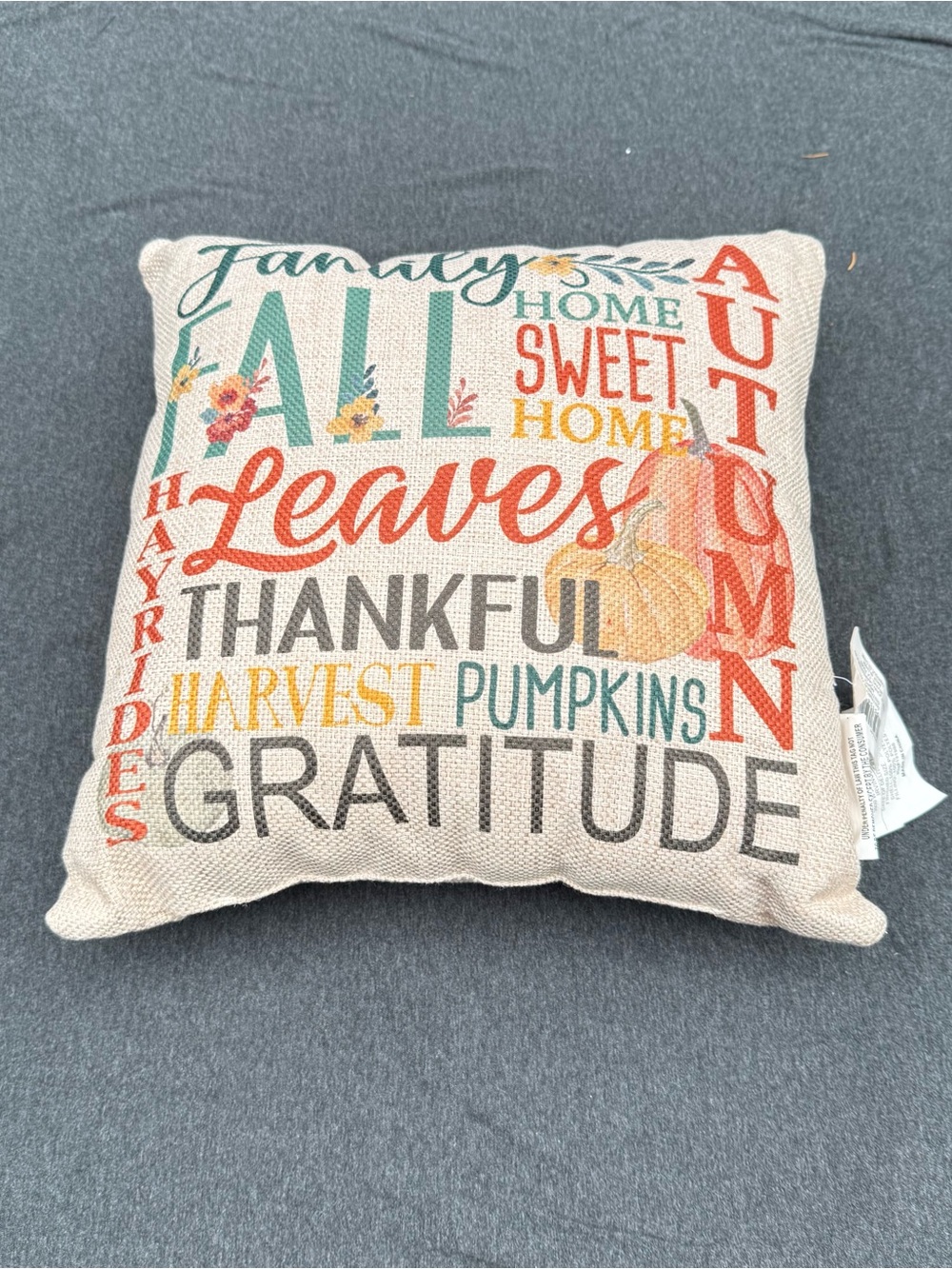 Ashland Fall Essentials 16x16 Throw Pillow
Autumn Leaves Pumpkin Thanksgiving